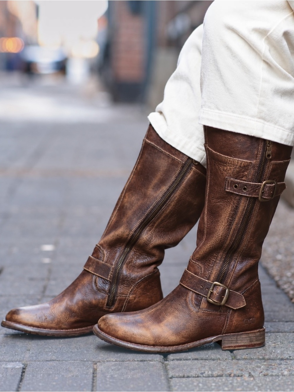 Bed | Stu Gogo Lug Boot Cobbler Series Rustic Leather Boots Size 8